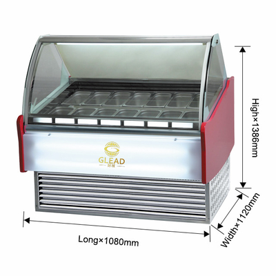 2200W 산업 냉각 장비 220-240V 2N-50HZ 모델 크기 750*938*1418mm