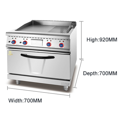 저소음 조절 가능한 온도 조절 요리 장비 17.8KW