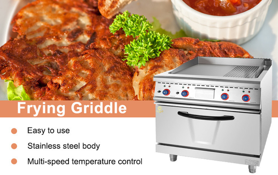 GL RG LPG/NG 가스 밸브 상용 요리장치 기계 17.8KW 조절 온도 제어