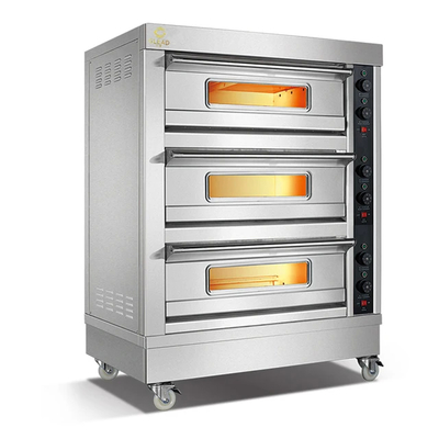 상업용 주방 요리 장비 GL RS 24KW 소음 적 LPG/NG 가스 밸브 기술