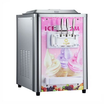 1.7kW 산업 냉장 장치 2x5.8L 호퍼 12-18kg/h 생산 속도 220-240V 전압
