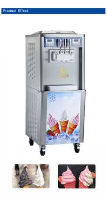 R404A 냉매 2x2.1L 냉동 탱크와 2x1.6kW 등급 출력
