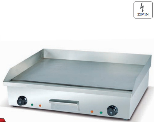 전기 스테인레스 스틸 굽기 은 레스토랑 요리 장비 220-240v 50hz 전압