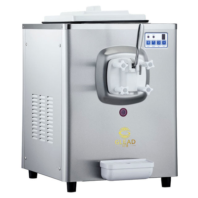 1.6L 냉동 탱크 5L 호퍼 220-240V 전압과 함께 부드러운 아이스크림 기계 시간당 100-150 컵
