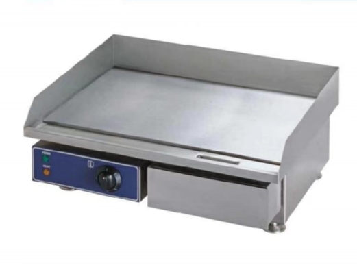 상업용 전기 요리 장비 0C ~ 100C 스테인리스 스틸 그릴 220-240V 50Hz 전압