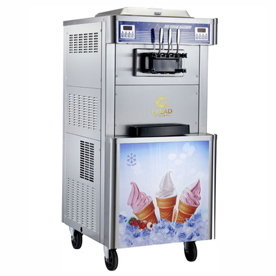 R22/R404A 냉매가 있는 산업용 부드러운 아이스크림 기계