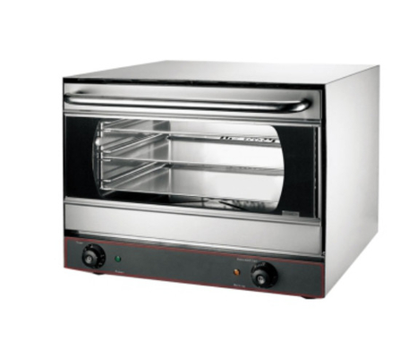 220V 흑/백 컨벤션 오븐 0~200°C 온도 조절을 가진 용량 35L 요리 장비