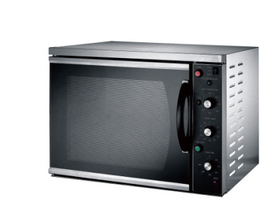 220V 흑/백 컨벤션 오븐 0~200°C 온도 조절을 가진 용량 35L 요리 장비