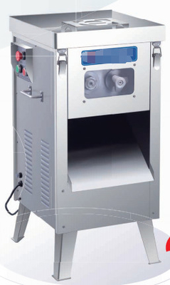 상업용 고기 절단 기계 0.75KW 고기 썰기 조절 할 수있는 절단 장착 가능한 칼