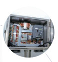 전기 과일과 채소 처리 기계 0.75 1.1KW 전력 디지털 디스플레이 채소 슬라이버