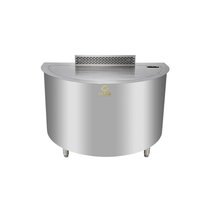 견고한 130KG 가스 가동 SS304 호텔 테판야키 그릴 LPG/자연 가스
