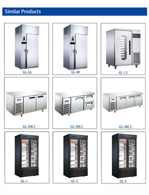 180L 바 공기 냉각 냉장고 팬 냉각 R134a 냉장기 온도 범위 4.C에서 8.C