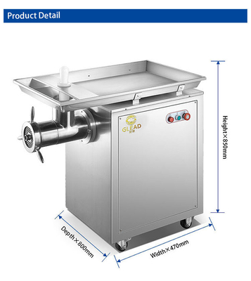 스테인레스 스틸 육류 밀러 2200W 150KG N.W 밀링 용량과 함께 호텔 장비
