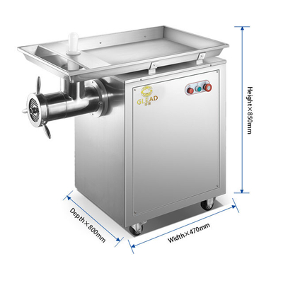 스테인레스 스틸 육류 밀러 2200W 150KG N.W 밀링 용량과 함께 호텔 장비