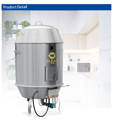 12KW 로스트 오븐 스테인레스 스틸 온도 저항성 복층