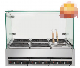 스테인레스 스틸 칸토 쿡 9KW 220V 50-60HZ 끓는 기능 4 / 6 / 8 박스
