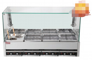 스테인레스 스틸 칸토 쿡 9KW 220V 50-60HZ 끓는 기능 4 / 6 / 8 박스