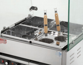 스테인레스 스틸 칸토 쿡 9KW 220V 50-60HZ 끓는 기능 4 / 6 / 8 박스