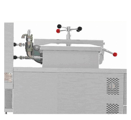 25L 가스 압력 튀긴 닭고기 기계 0.65 Kw LGP/NG 가스 전력 오일 필터 160 KKg N.W.