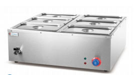 3 탱크 상업용 주방 요리 장비 220-240V/50-60HZ 전압 전기 Bain Marie
