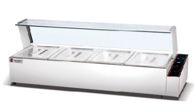 220-240V/50-60HZ 전압 2 탱크 전기 배너와 함께 상업 요리 장비