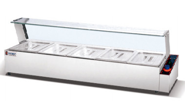 220-240V / 50-60HZ 전기 Bain Marie 상용 베이커리 주방 장비의 최상위 선택