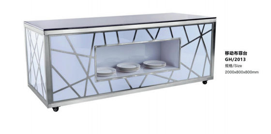 높은 중력 중심 및 명확한 구조 상업 호텔 장비 사용자 정의 측정 부하 용량 ≥200kg