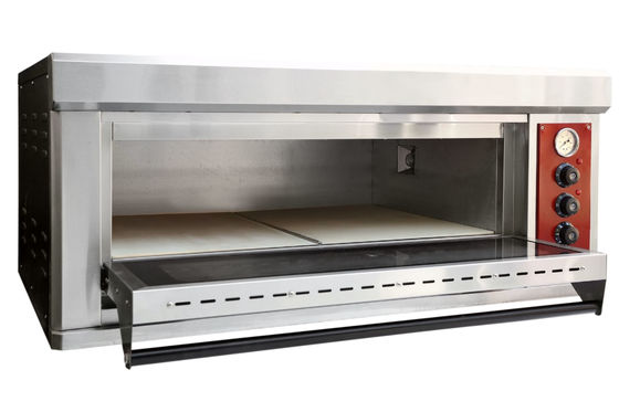 1 갑판 피자 기계 오븐 소형 대중음식점 피자 장비 6.5KW